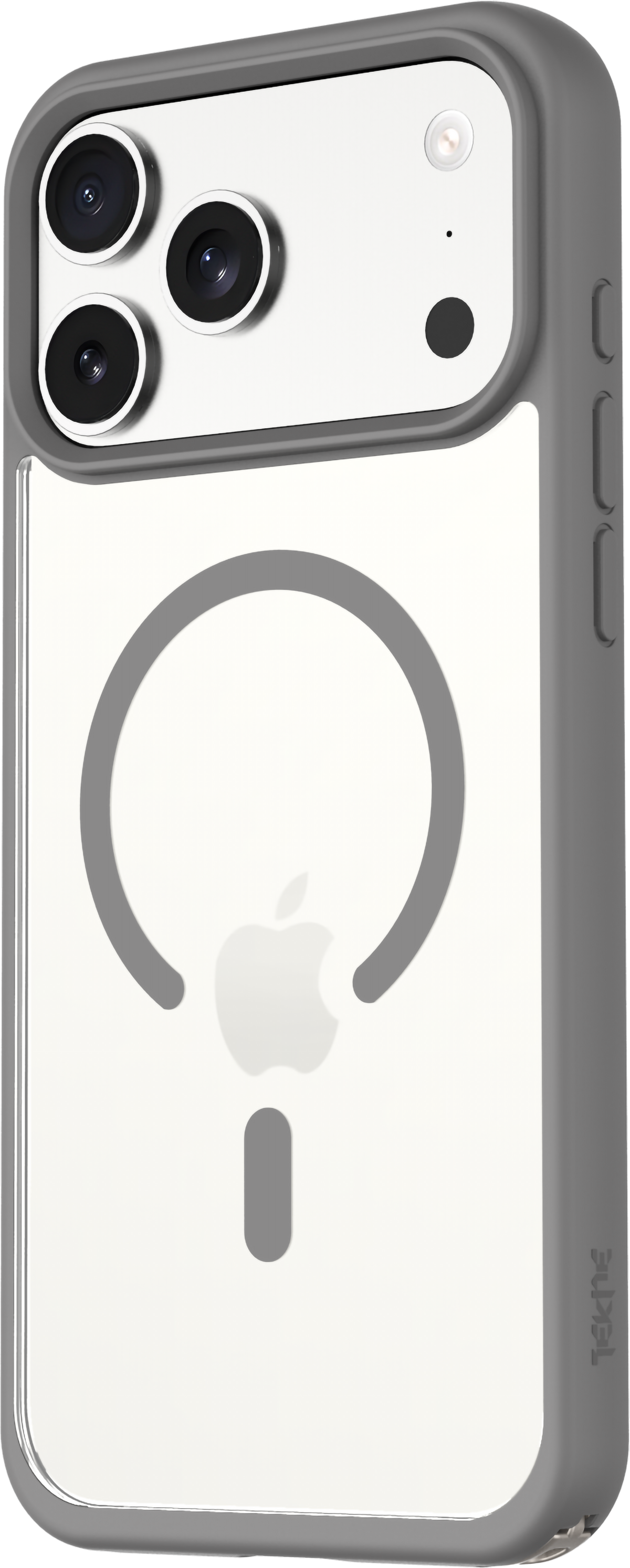 TEKNE Hybrid Protective case for iPhone 17 Pro Max-Grey