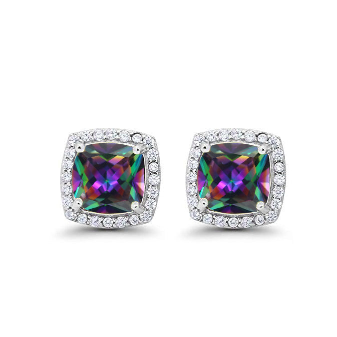 10k White Gold Plated 1 Ct Created Halo Princess Cut Mystic Topaz Stud Earrings11111111111111111111111111111111111111111111111111111111111111111111111111111111111111111111111111 ++ ++ ++ ++ ++ ++ ++ ++ ++ ++ ++ ++ ++ ++ ++ ++ ++ ++ ++ ++ ++ ++ ++ ++ ++ ++