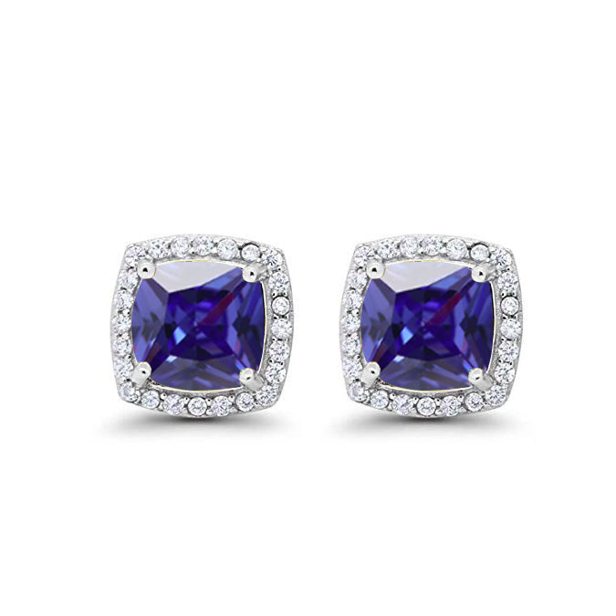 10k White Gold Plated 1 Ct Created Halo Princess Cut Blue Sapphire Stud Earrings1111111111111111111111111111111111111111111111111111111111111111111111111111111111111111111111 ++ ++ ++ ++ ++ ++ ++ ++ ++ ++ ++ ++ ++ ++ ++ ++ ++ ++ ++ ++ ++ ++ ++ ++ ++ ++ ++