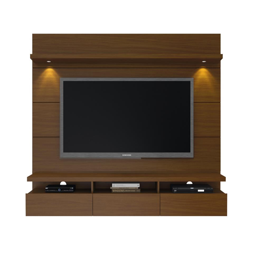 Manhattan Comfort Cabrini 1.8 Floating Wall Theater Entertainment Center | TV Panels | Modishstore-9