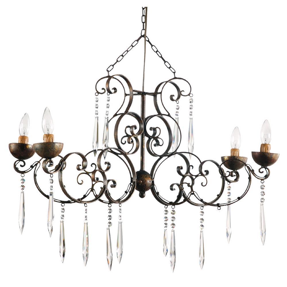 A&B Home Chandelier - 31011