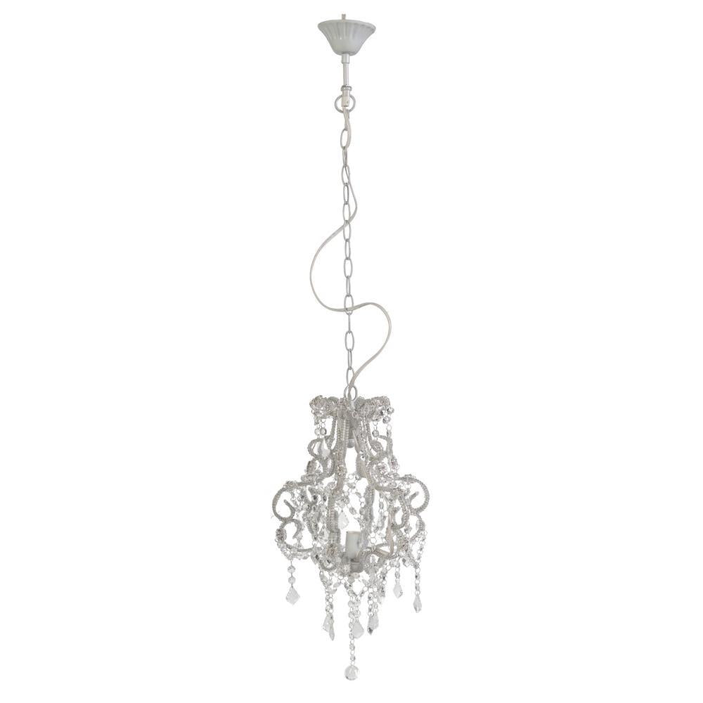 A&B Home Edwina Beaded Pendant Lamp