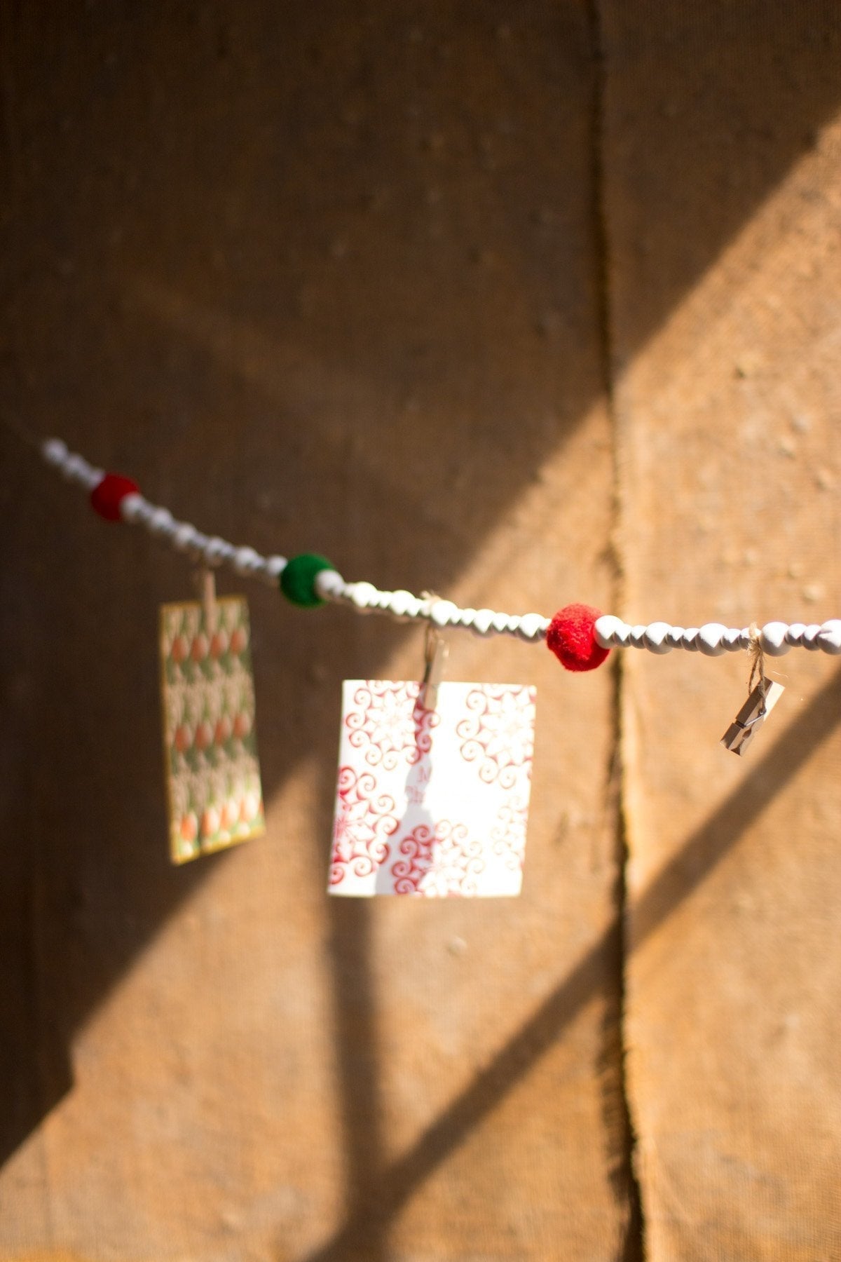 Kalalou Christmas Pom Pom Garland (6 eas per box)3