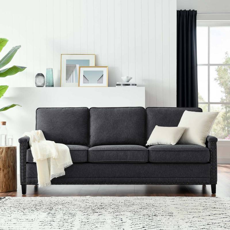 Modway Ashton Upholstered Fabric Sofa | Sofas | Modishstore-9