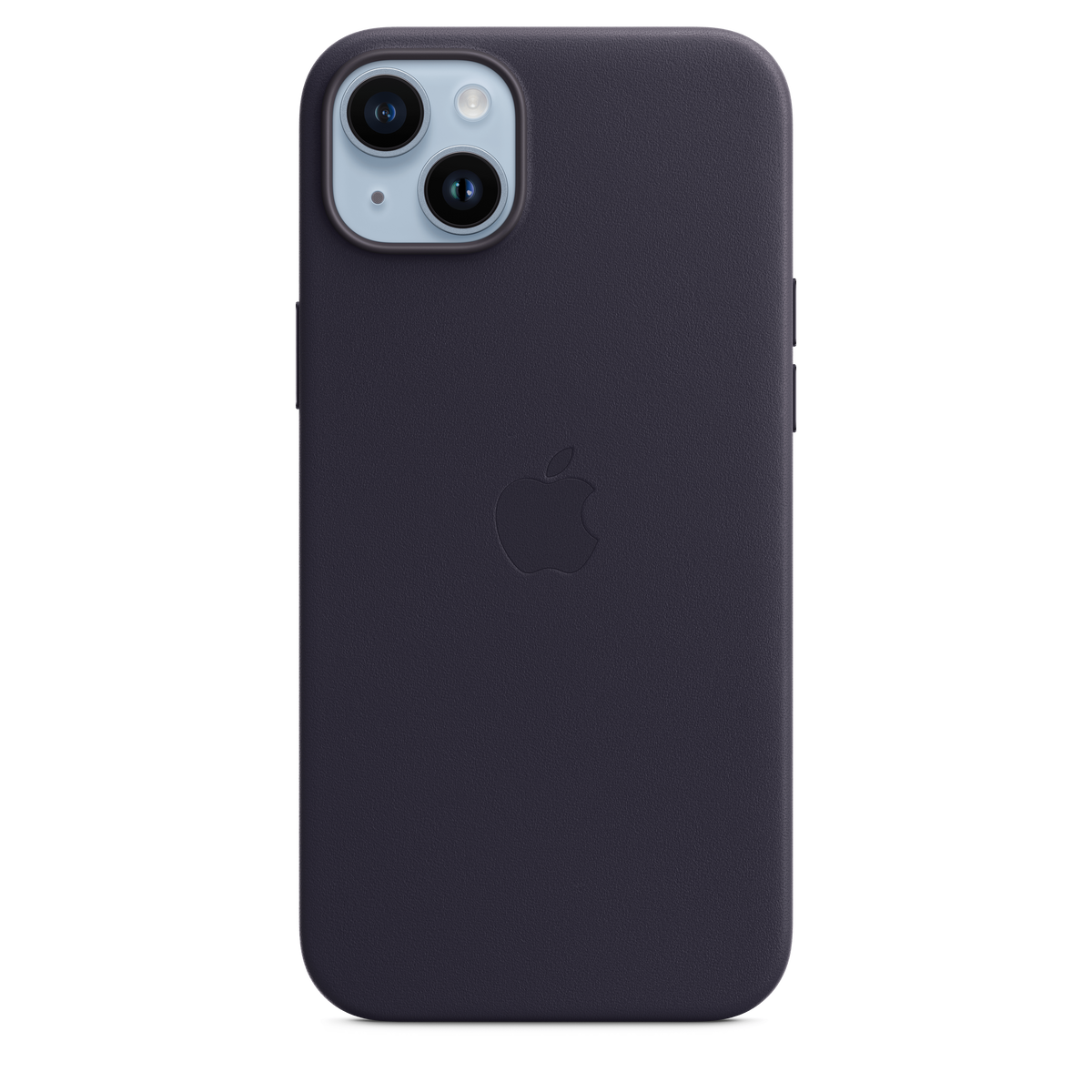 iPhone 14 Plus Leather Case with MagSafe - Ink