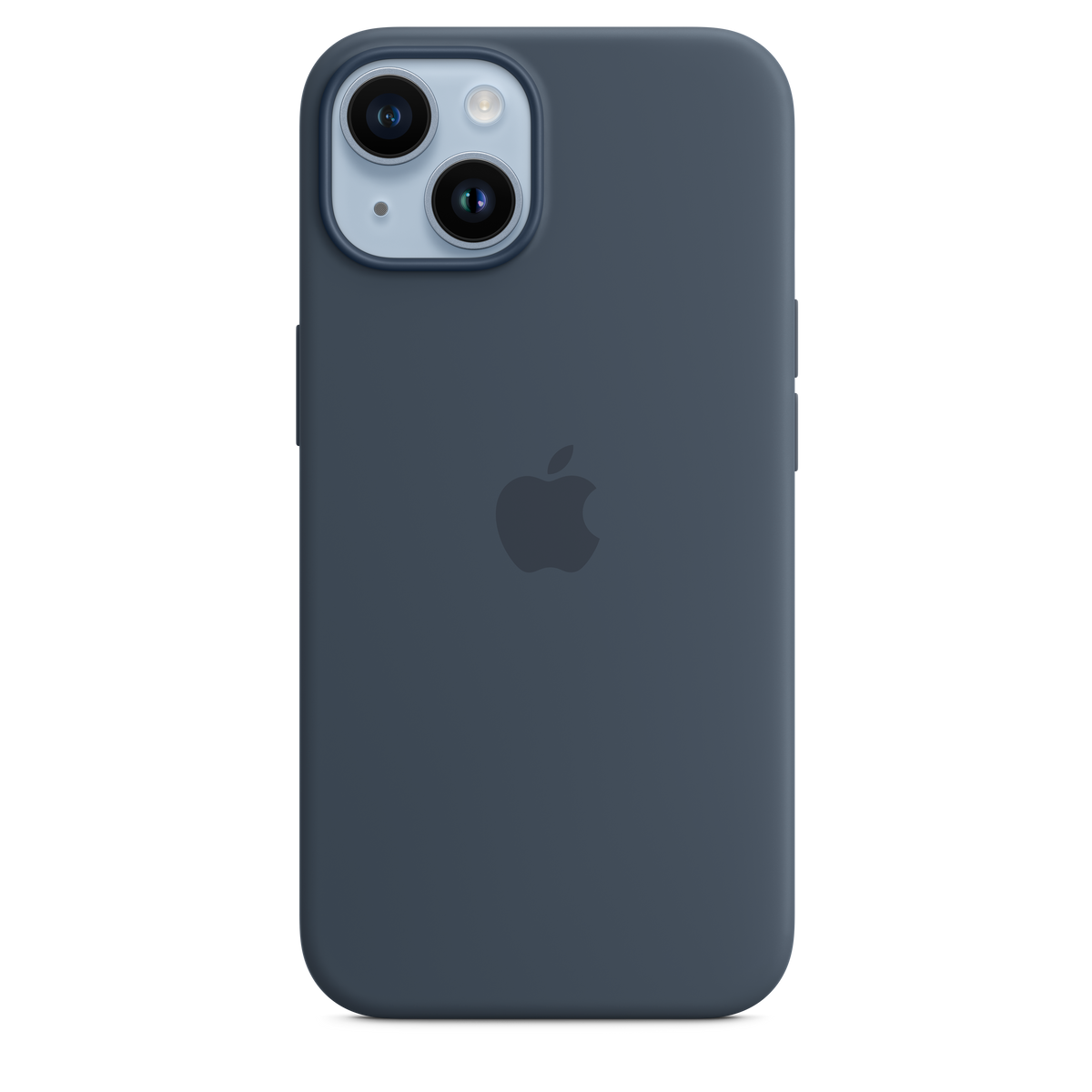 iPhone 14 Silicone Case with MagSafe - Storm Blue