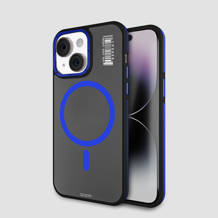 Gripp Raigor Magsafe case for Apple iPhone 15 Max (6.7) - Blue