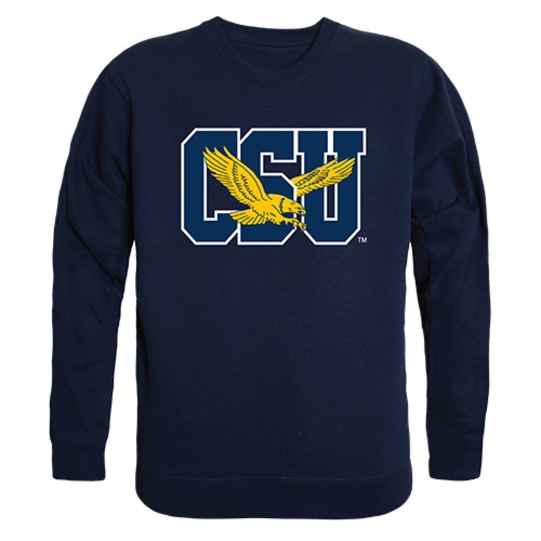 CSU Coppin State University College Crewneck Pullover Sweatshirt Navy