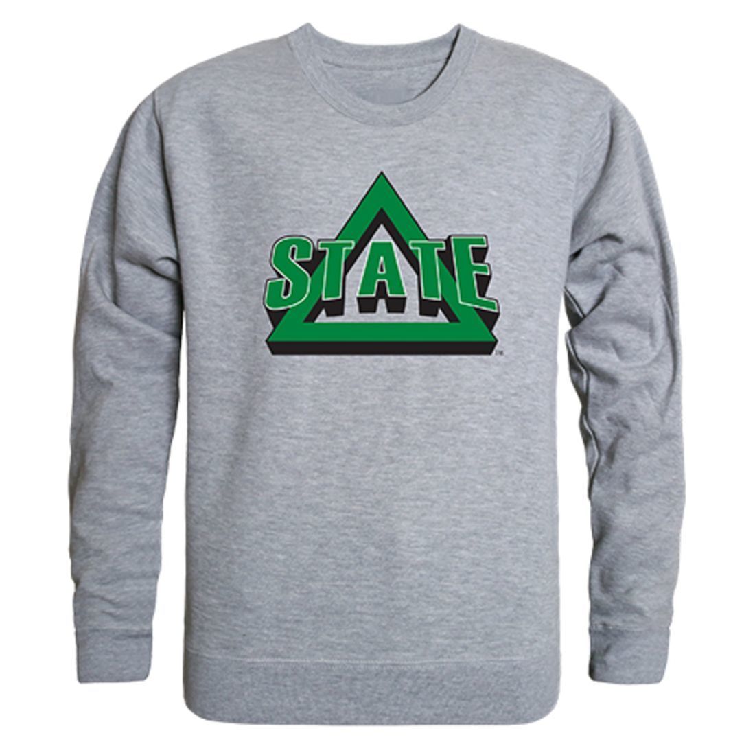 DSU Delta State University College Crewneck Pullover Sweatshirt Heather Grey