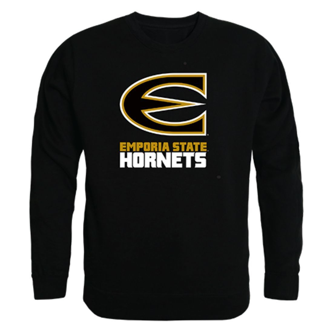 Emporia State University College Crewneck Pullover Sweatshirt Black