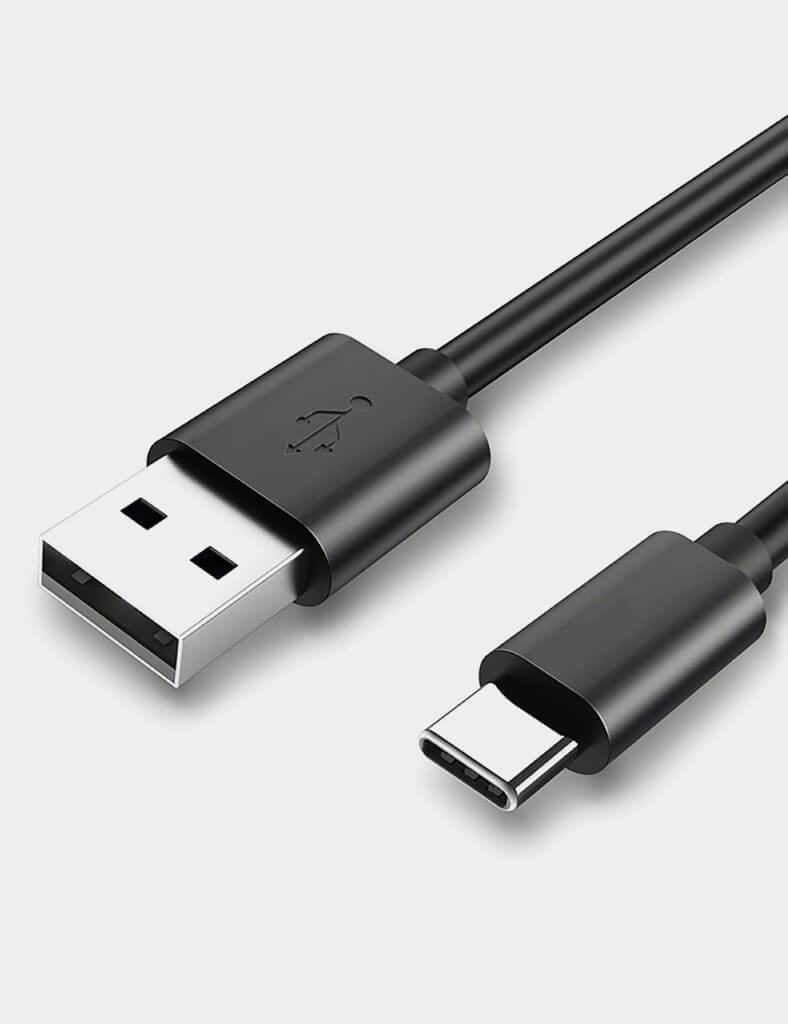 5V/3A Charging Cable,USB-A to USB-C