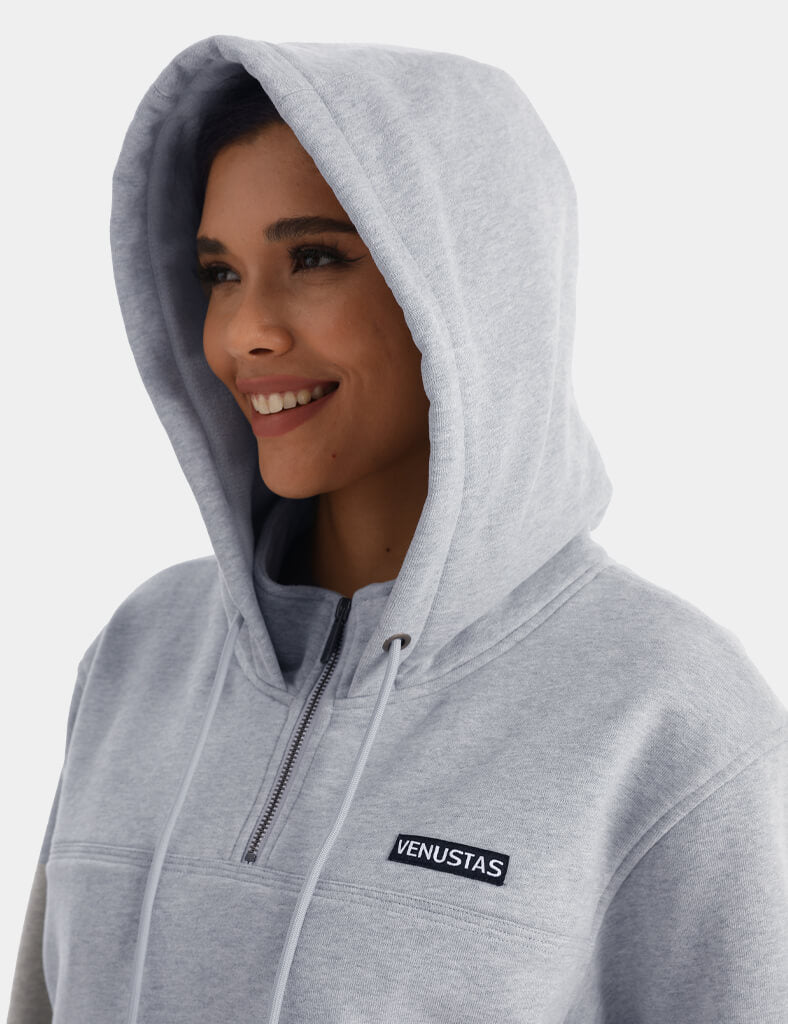 Unisex Heated Fleece Hoodie 7.4V