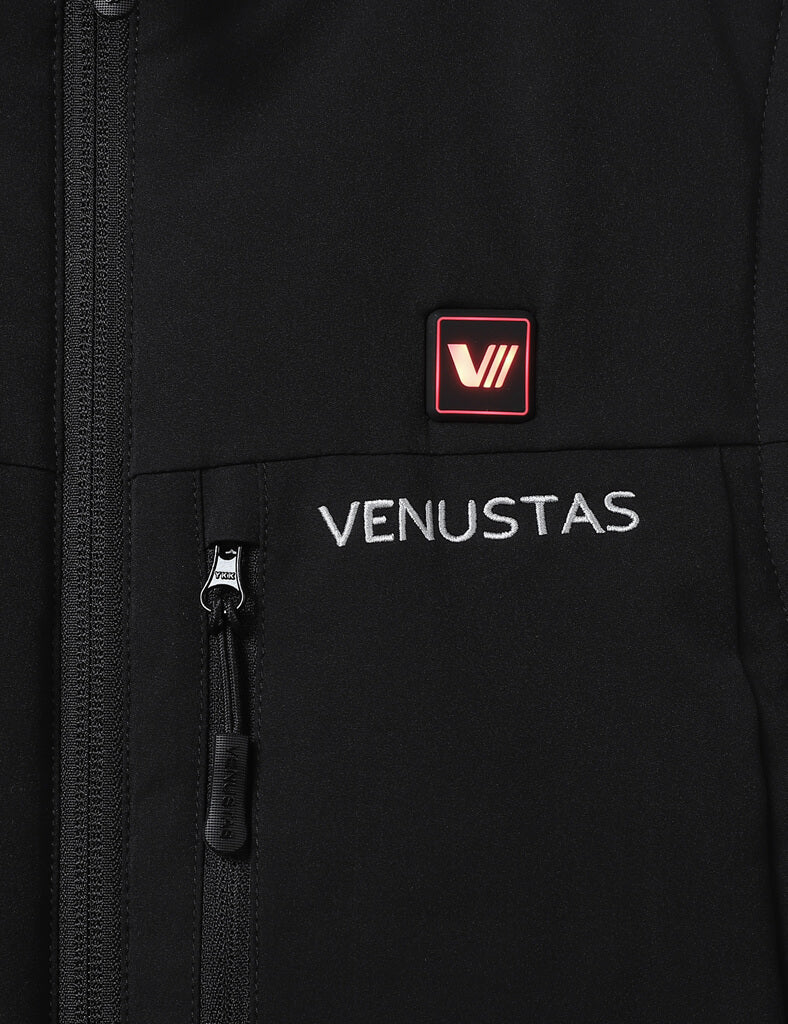 Women's Recycled Heated Softshell Golf Vest 7.4V