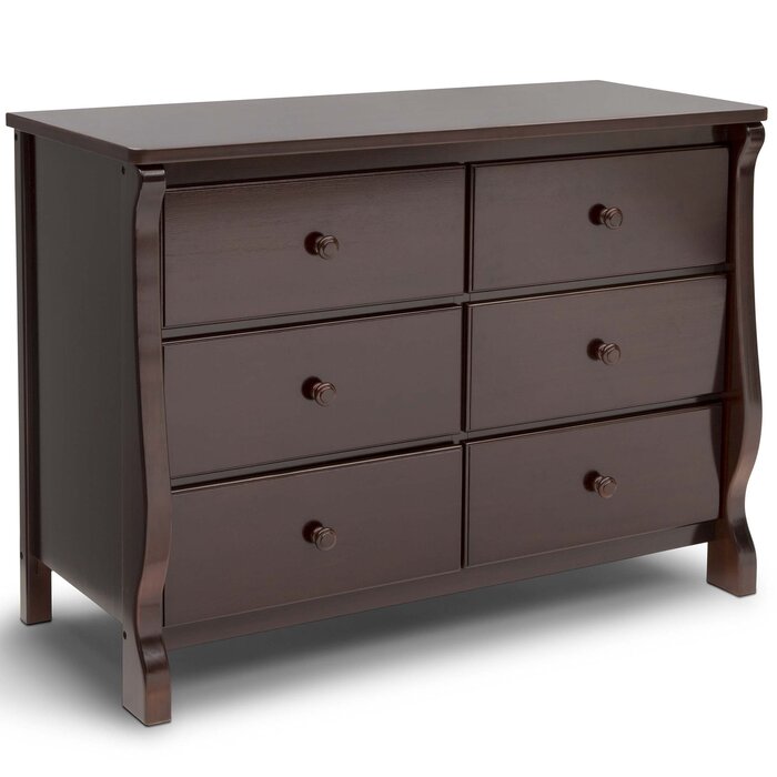 Universal 6 Drawer Double Dresser