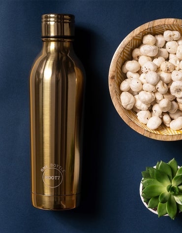 Root7 Stainless Steel Insulated Water Bottle, Millennial Pink