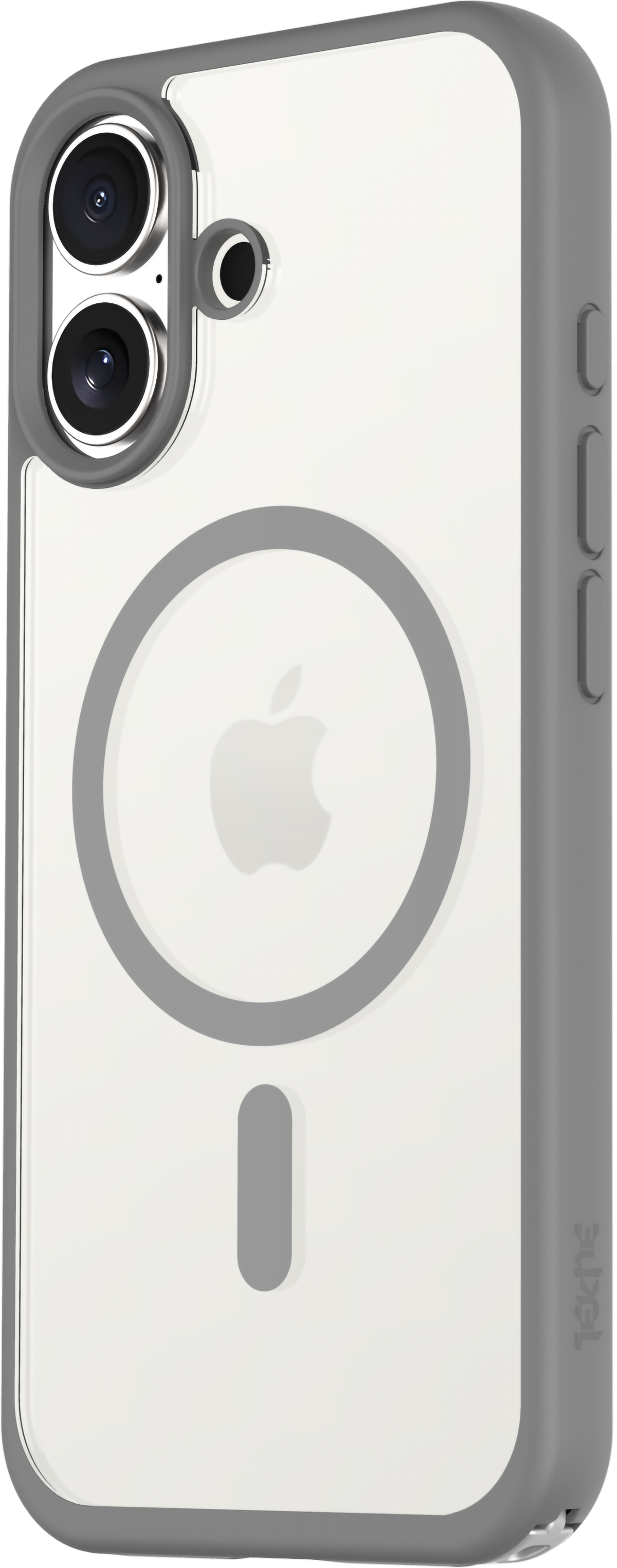 TEKNE Hybrid Protective case for iPhone 17-Grey
