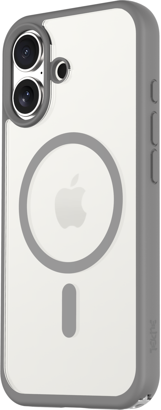 TEKNE Hybrid Protective case for iPhone 17-Grey