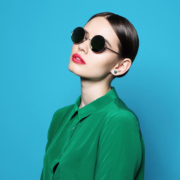 24k Rose Gold Plated 2 Cttw Alexandrite Heart Stud Earrings