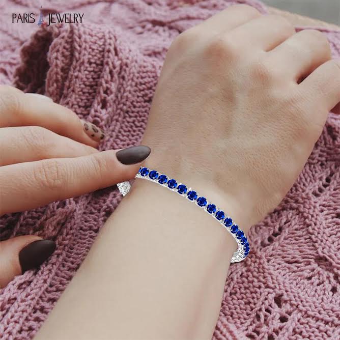 10k White Gold 6 Cttw Created Blue Sapphire Round Adjustable Tennis Plated Bracelet11111111111111111111111111111111111111111111111111111111111111111111111111111111111111111111111111111111111 ++ ++ ++ ++ ++ ++ ++ ++ ++ ++ ++ ++ ++ ++ ++ ++ ++ ++ ++ ++ ++