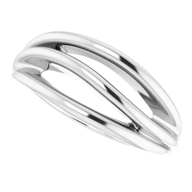 Sterling Silver Negative Space Ring