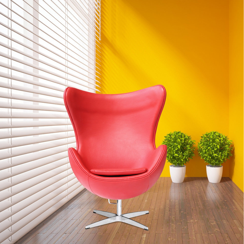 Fine Mod Imports Inner Chair Leather | Accent Chairs | Modishstore