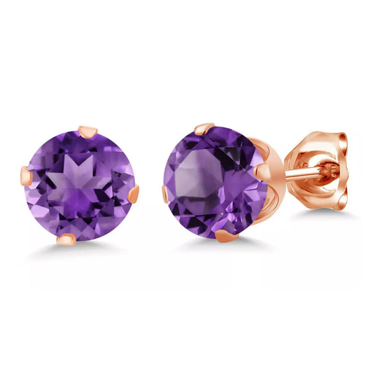 10k Rose Gold Plated 2 Carat Round Created Purple Amethyst Stud Earrings111111111111111111111111111111111111111111111111111111111111111111111111111111111111111111111111 ++ ++ ++ ++ ++ ++ ++ ++ ++ ++ ++ ++ ++ ++ ++ ++ ++ ++ ++ ++ ++ ++ ++ ++ ++ ++ ++ ++ ++