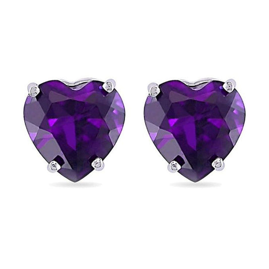 10k White Gold Plated 1 Carat Heart Created Amethyst Sapphire Stud Earrings1111111111111111111111111111111111111111111111111111111111111111111111111111111111111111111111111111111111 ++ ++ ++ ++ ++ ++ ++ ++ ++ ++ ++ ++ ++ ++ ++ ++ ++ ++ ++ ++ ++ ++ ++ ++