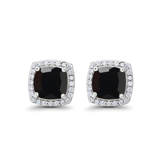 10k White Gold Plated 1 Ct Created Halo Princess Cut Black Sapphire Stud Earrings11111111111111111111111111111111111111111111111111111111111111111111111111111111111111111111111111 ++ ++ ++ ++ ++ ++ ++ ++ ++ ++ ++ ++ ++ ++ ++ ++ ++ ++ ++ ++ ++ ++ ++ ++ ++