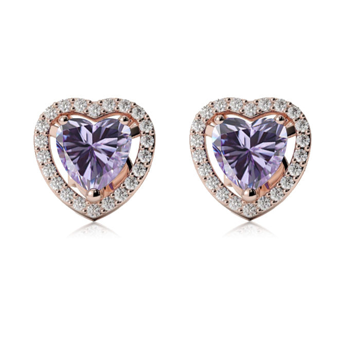 10k Rose Gold Plated 4 Ct Created Halo Heart Tanzanite Stud Earrings1111111111111111111111111111111111111111111111111111111111111111111111111111111111111111111111111111111 ++ ++ ++ ++ ++ ++ ++ ++ ++ ++ ++ ++ ++ ++ ++ ++ ++ ++ ++ ++ ++ ++ ++ ++ ++ ++ ++ ++