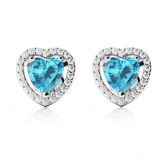 10k White Gold Plated 1 Ct Created Halo Heart Blue Topaz Stud Earrings111111111111111111111111111111111111111111111111111111111111111111111111111111111111111111111111111111 ++ ++ ++ ++ ++ ++ ++ ++ ++ ++ ++ ++ ++ ++ ++ ++ ++ ++ ++ ++ ++ ++ ++ ++ ++ ++ ++
