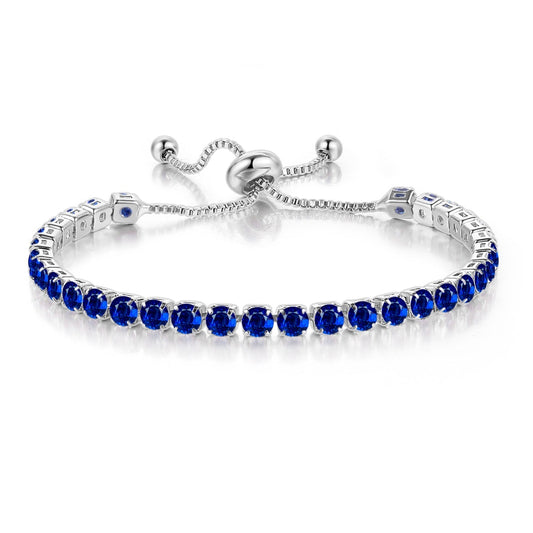 10k White Gold 7 Cttw Created Blue Sapphire Round Adjustable Tennis Plated Bracelet11111111111111111111111111111111111111111111111111111111111111111111111111111111111111111111111111111111111 ++ ++ ++ ++ ++ ++ ++ ++ ++ ++ ++ ++ ++ ++ ++ ++ ++ ++ ++ ++ ++