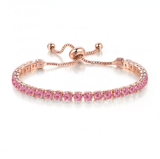 10k Rose Gold 6 Cttw Created Pink Sapphire CZ Round Adjustable Tennis Plated Bracelet1111111111111111111111111111111111111111111111111111111111111111111111111111111111111111111111111111111111111 ++ ++ ++ ++ ++ ++ ++ ++ ++ ++ ++ ++ ++ ++ ++ ++ ++ ++ ++ ++