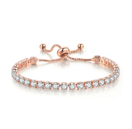 10k Rose Gold 7 Cttw Created Cubic Zirconia Round Adjustable Tennis Plated Bracelet111111111111111111111111111111111111111111111111111111111111111111111111111111111111111111111111111111111111 ++ ++ ++ ++ ++ ++ ++ ++ ++ ++ ++ ++ ++ ++ ++ ++ ++ ++ ++ ++ ++