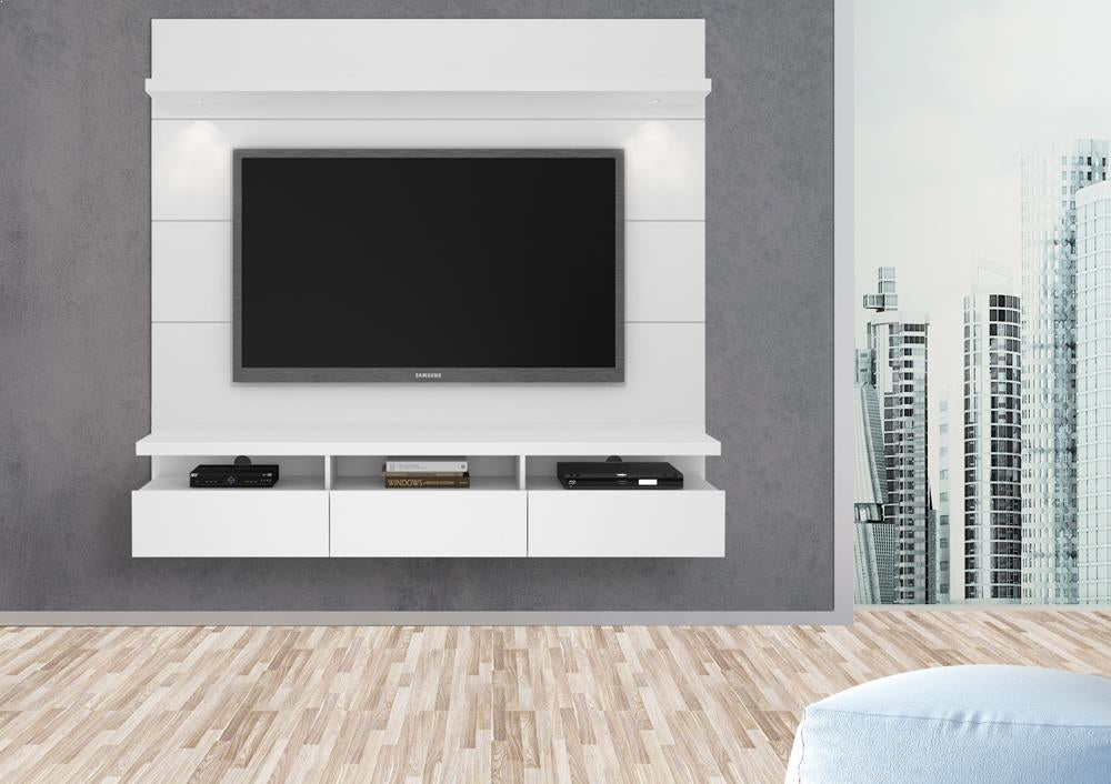 Manhattan Comfort Cabrini 1.8 Floating Wall Theater Entertainment Center | TV Panels | Modishstore-2