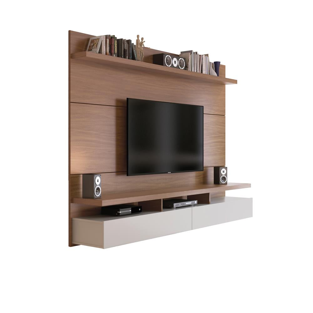 Manhattan Comfort City 2.2 Floating Wall Theater Entertainment Center | TV Panels | Modishstore-14