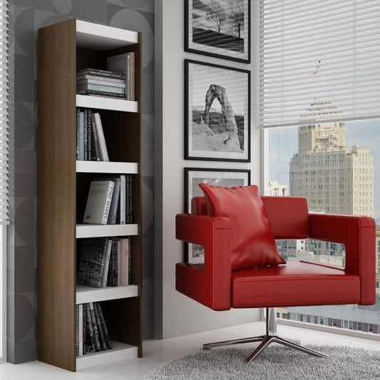 Accentuations by Manhattan Comfort Valuable Parana Bookcase 2.0 with 5 Shelves - Modish Store