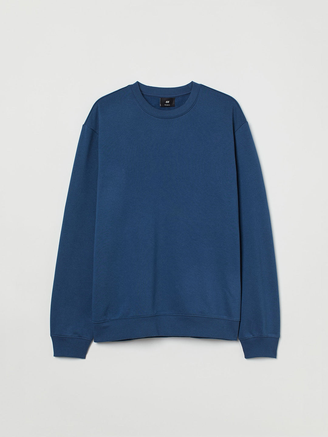 Men Blue Relaxed Fit Sweatshirt1