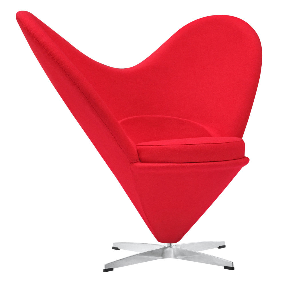 Fine Mod Imports Heart Chair | Accent Chairs | Modishstore-3
