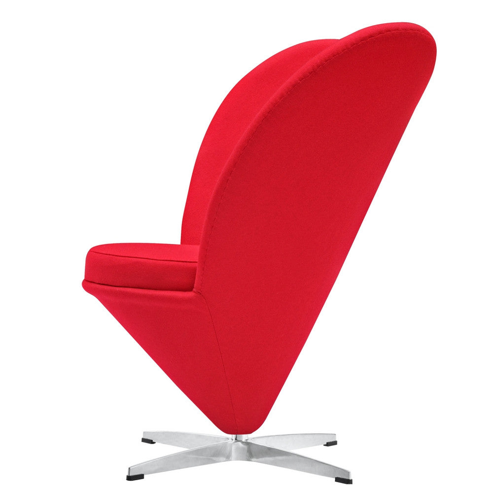 Fine Mod Imports Heart Chair | Accent Chairs | Modishstore-5