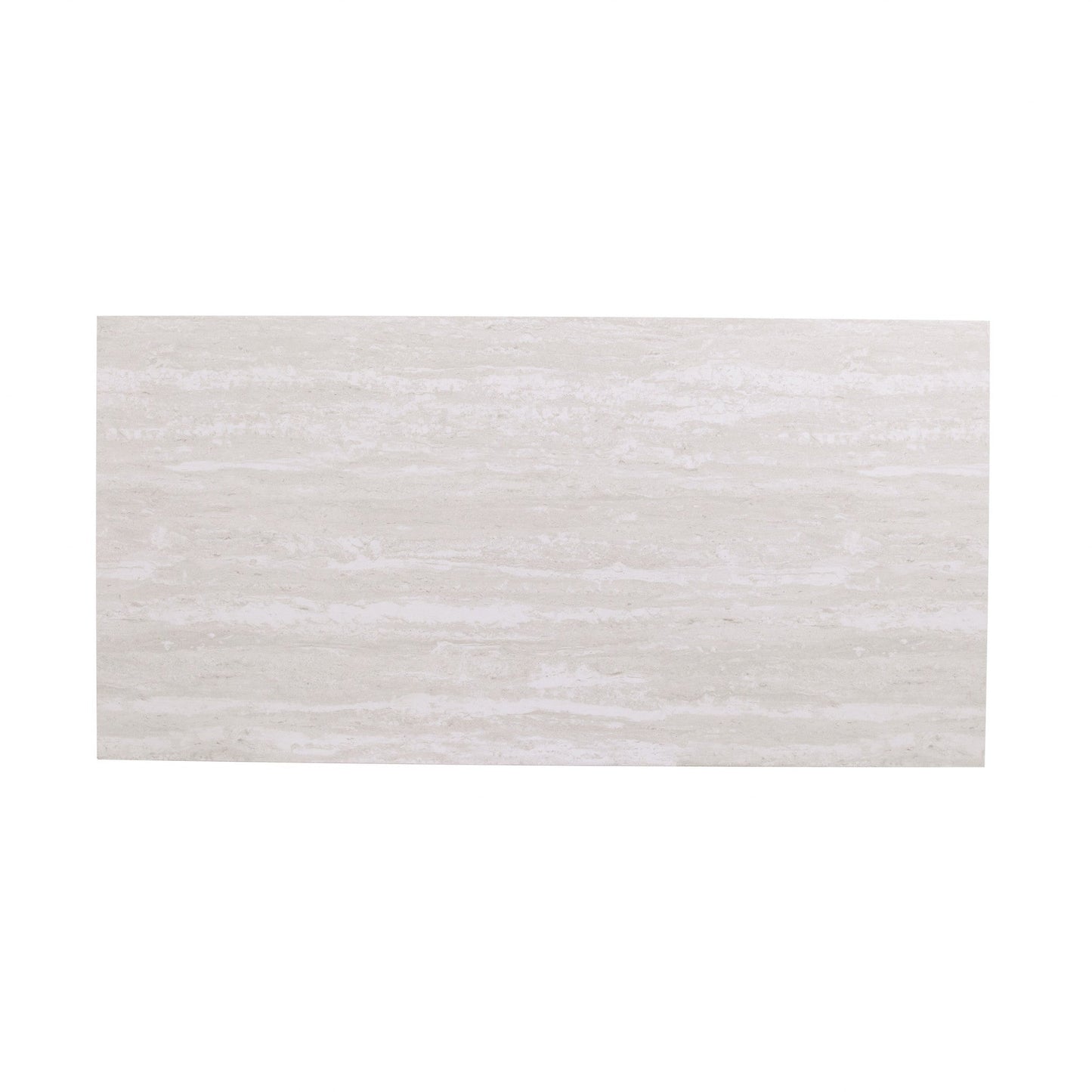 47" Chrome And White Faux Marble Rectangular Coffee Table By Homeroots | Coffee Tables | Modishstore - 5