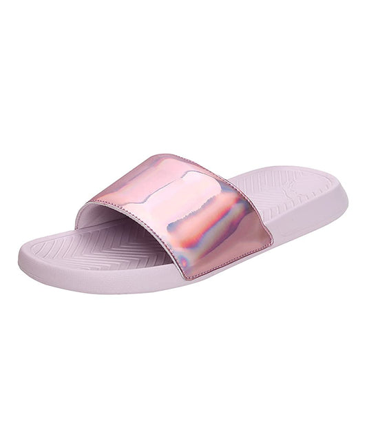 Puma unisex-adult Popcat Chrome Slides
