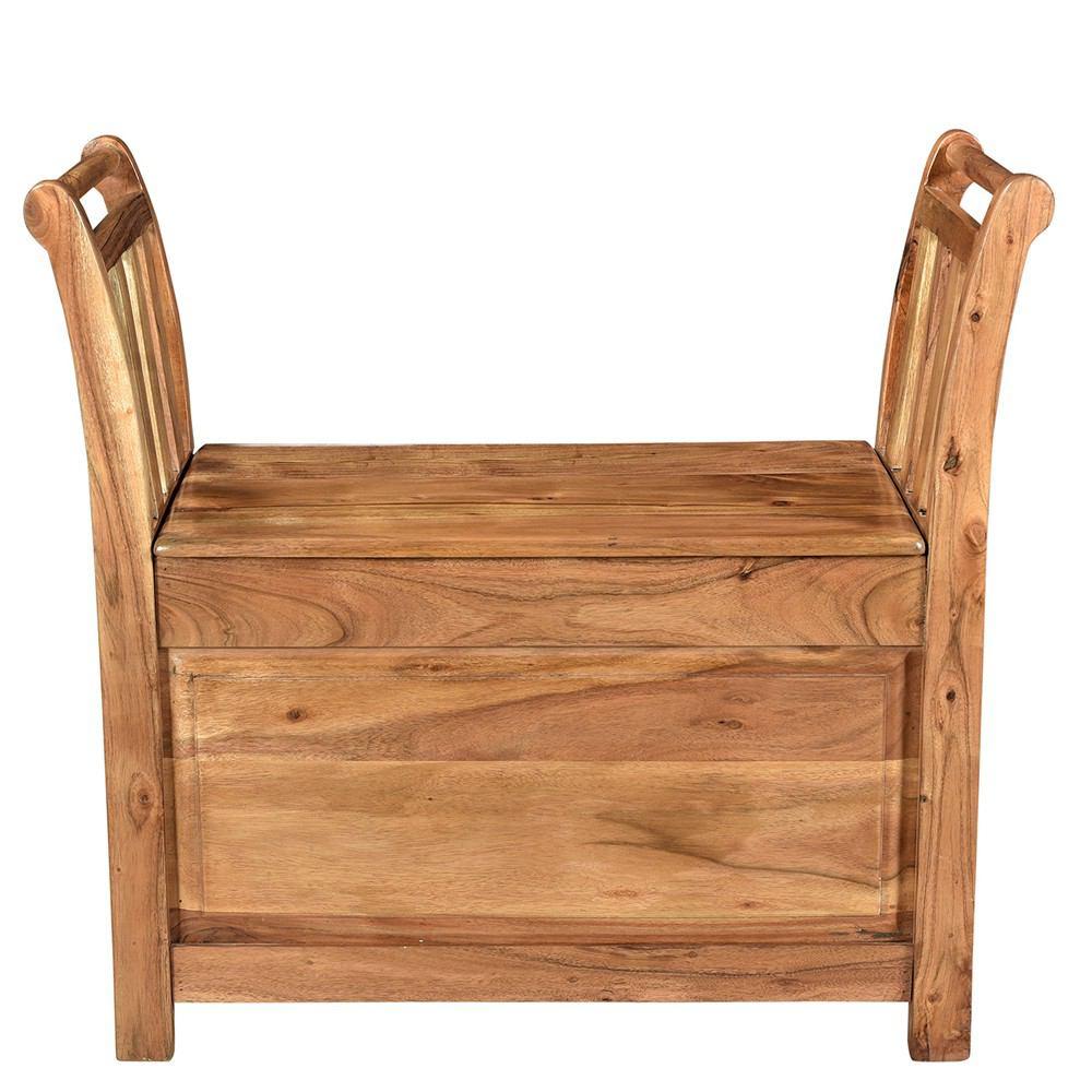 A&B Home Brown Entry Way Bench
