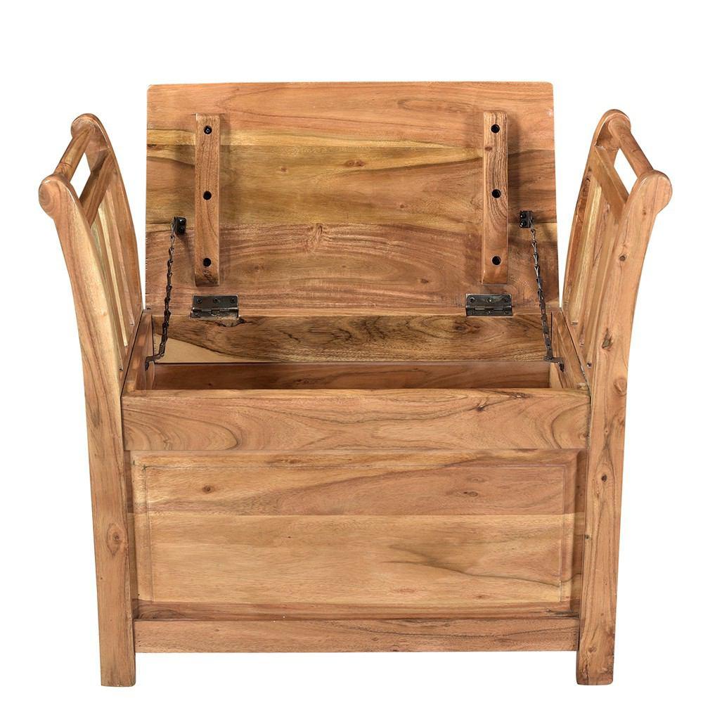 A&B Home Brown Entry Way Bench