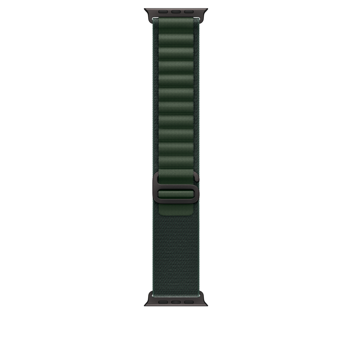 49mm Dark Green Alpine Loop - Small - Black Titanium Finish