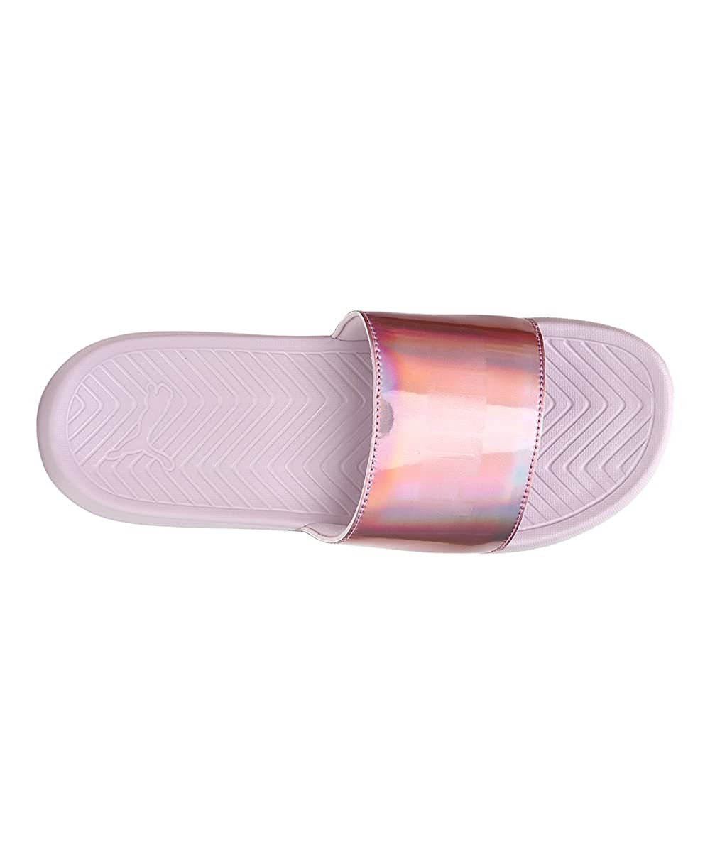 Puma unisex-adult Popcat Chrome Slides