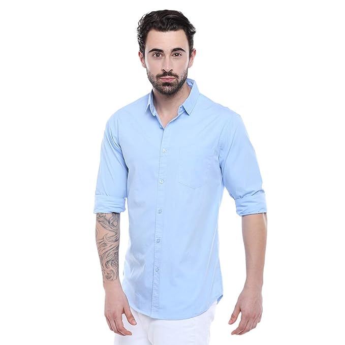 shirt sky blue
