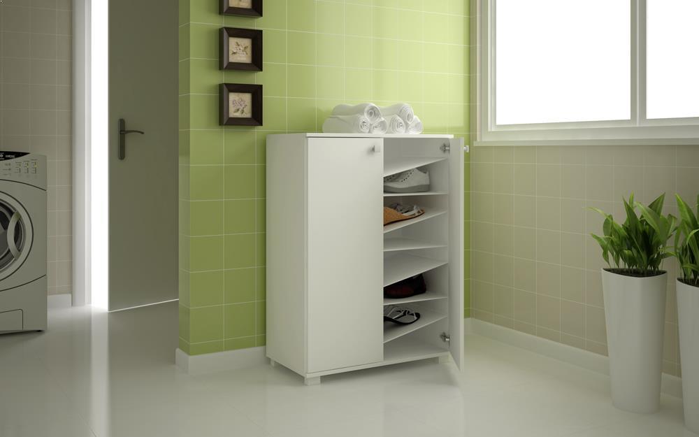 Accentuations by Manhattan Comfort Sophisticated Navarra "Z" Shoe Closet with 8 Shelves - Modish Store