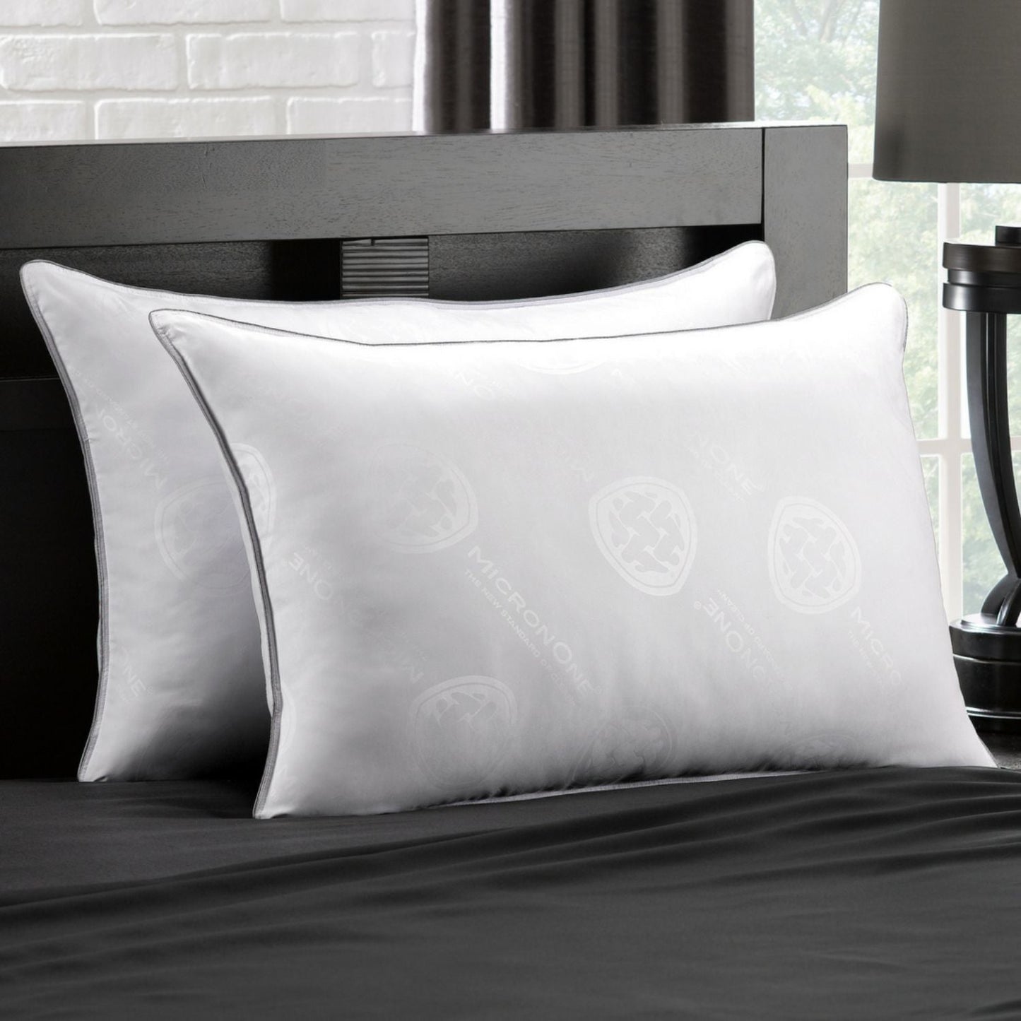 E. Jay Bedding Co 2 Pack Micronone Allergen Free Gel Fiber filled All-Sleeper-Pillow