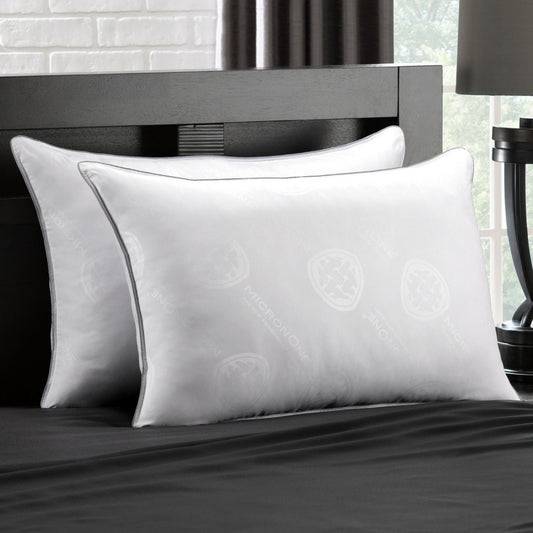 E. Jay Bedding Co 2 Pack Micronone Allergen Free Gel Fiber filled All-Sleeper-Pillow