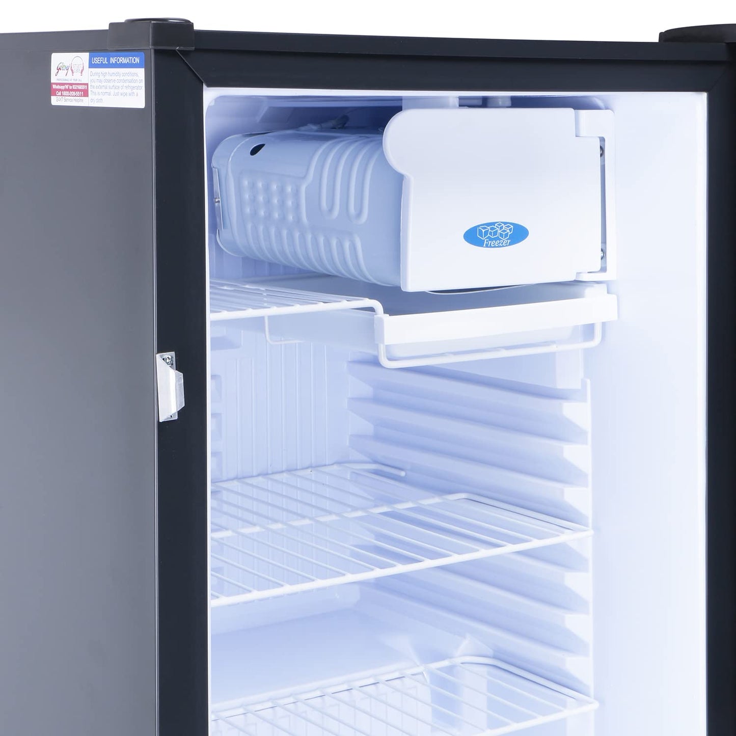 Godrej 99 L 1 Star Direct Cool Single Door Refrigerator (RD CHAMP 114A 13 WRF ST GR, Steel Grey, Wired Shelves)